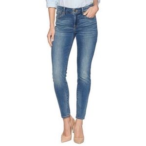 Lucky Brand Ava Skinny Mid Rise Medium Wash Denim Stretch Crop Jean 10/30